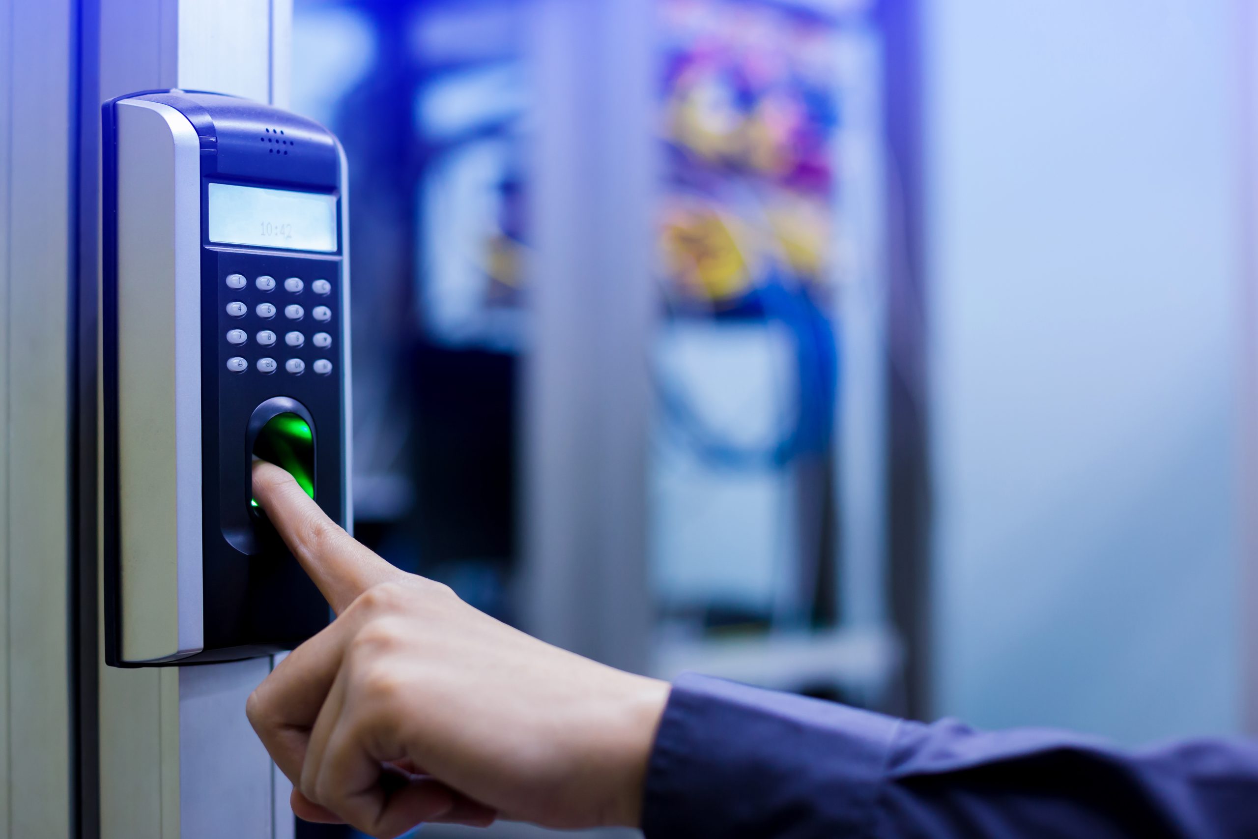 Professional biometric system installation
